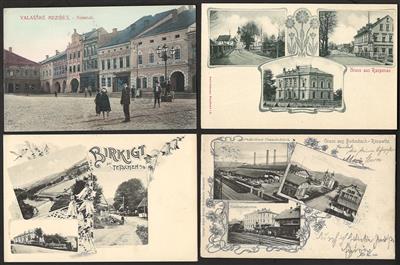 Poststück - Partie AK meist Tschechosl. meist - Motiv- und Ansichtskarten
