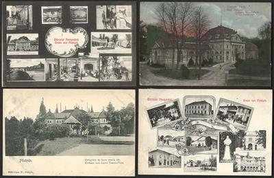 Poststück - partie div. Europa u. a. mit Slowakei - Jugosl. - Ungarn u. a. mit div. Pöstyen, - Motiv- und Ansichtskarten