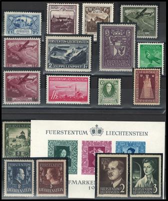 **/*/(*) - Sammlung Liechtenstein ab ca. 1917, - Stamps