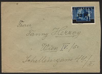 Poststück - Partie Bedarfsbriefe Österr. 1945, - Známky