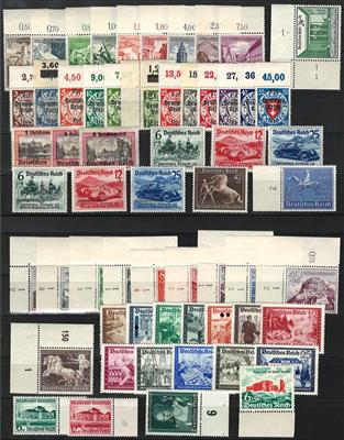 **/* - Reichh. Partie D.Reich meist ab 1938 mit etwas D. Bes. WK II, - Stamps and Postcards