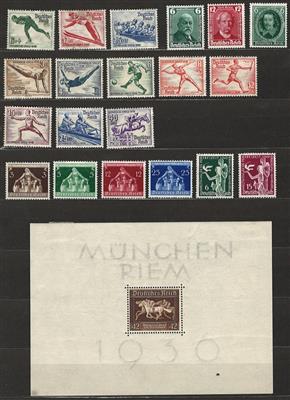 **/*/gestempelt/Poststück - Partie div. Europa u.a. mit D.Reich, - Známky a pohlednice