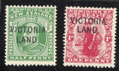 ** - Victorialand - 1911, - Známky a pohlednice
