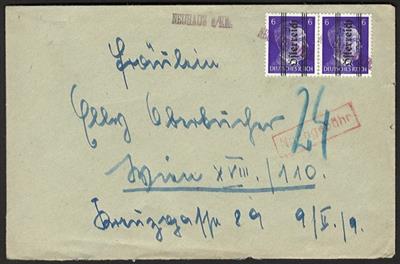 Poststück - Österr. 1945 - Grazer - Briefmarken und Ansichtskarten