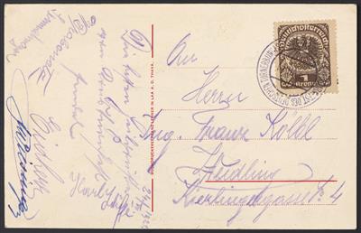 Poststück - Österr. I. Rep. 1921/34 Sonderstpl.- Sammlung m. seltenen Sonderkarten, - Známky a pohlednice