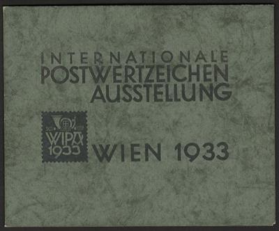 Poststück - Originalumschlag zum WIPABLOCK 1933, - Briefmarken und Ansichtskarten