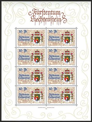 ** - Partie FRANKATURWARE Liechtenstein - Známky a pohlednice