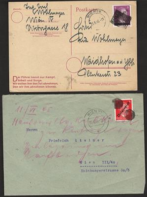 Poststück - Österr. 1945 - 20 Belege - Francobolli e cartoline