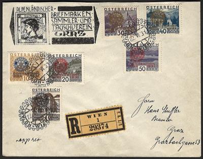 Poststück - Österr. - Rotarier mit - Známky a pohlednice