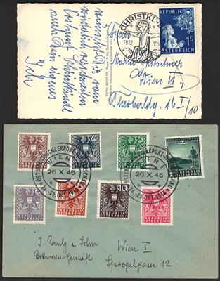 Poststück - Österr. Sammlung Sonderstempel/Sonder-PÄ nach Wurth geordnet, - Stamps and postcards