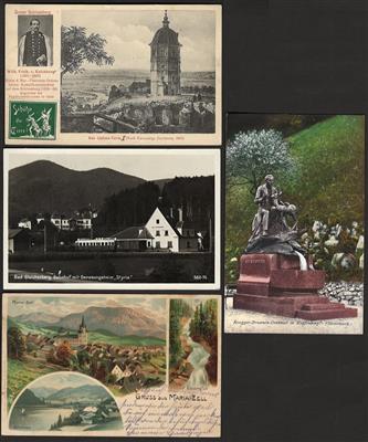 Poststück - Partie AK Steiermark u.a. mit - Francobolli e cartoline