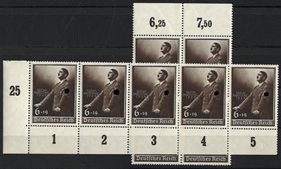 ** - D.Reich Nr. 694 (30) u. 701 (20) - "Tag - Stamps