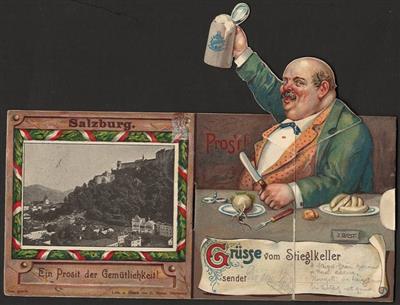 Poststück - Div. Ansichtskarten SALZBURG - Stamps