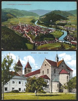 Poststück - reichh. Partie ältere AK Steiermark, - Francobolli