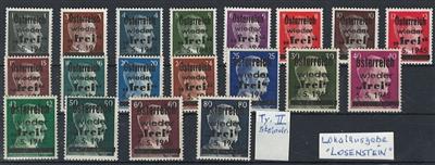 ** - Österr. 1945 - Brückenspendenmarken Losenstein, - Stamps