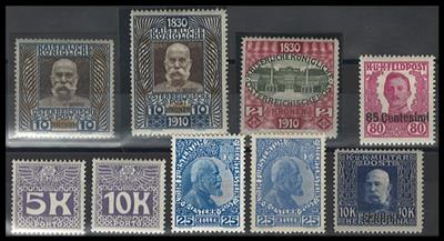 */**/(*) - Sammlung Österr. Monarchie ab 1867 mit etwas Porto, - Stamps