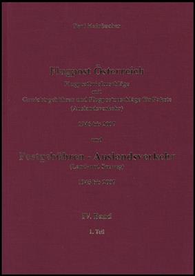 Literatur: Kainbacher: 6 versch. Bände, - Briefmarken und Ansichtskarten