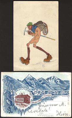 Poststück - Ansichtskarten Salzburg ab Monarchie - (ca. 110), - Stamps