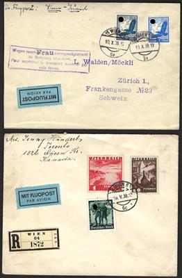 Poststück/Briefstück - Partie Poststücke D.Reich, - Francobolli