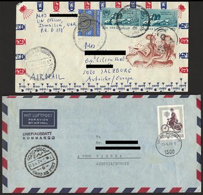 Poststück - Österreich UNO Einsatz - Stamps