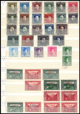 .gestempelt/**/* - Sammlung Bosnien mit etwas Feldpost etc., - Briefmarken und Ansichtskarten
