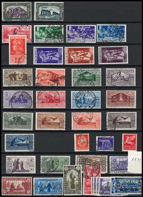 .gestempelt - Sammlung Italien ab ca. 1863, - Briefmarken und Ansichtskarten