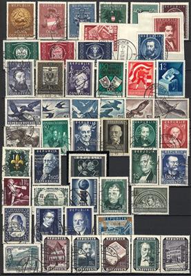 .gestempelt - Sammlung Österr. ab 1945, - Francobolli e cartoline