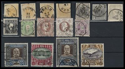 .gestempelt - Sammlung Österr. Monarchie ab 1850, - Briefmarken und Ansichtskarten