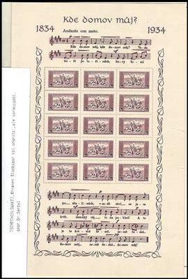 .gestempelt/**/* - Sammlung Tschechosl. ca. 1918/1993, - Briefmarken und Ansichtskarten