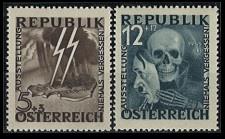 ** - Österr. 1946 - BLITZ/TOTENKOPF, - Briefmarken und Ansichtskarten