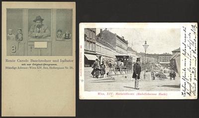 Poststück - Wien-Fünfhaus ca. 35 AK Raum Mariahilferstraße, - Briefmarken und Ansichtskarten