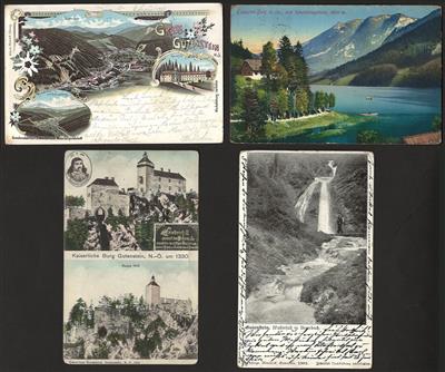 PoststückPartie Ansichtskarten, - Známky a pohlednice
