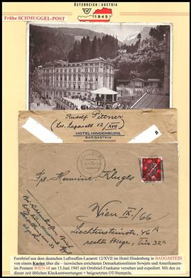 Poststück - 3 extrem frühe Kurier-/ Schmuggelbriefe - Stamps and postcards