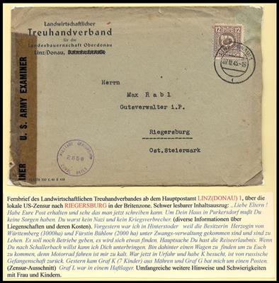 Poststück - Außergewöhnlich post/ zeitgeschichtliche - Stamps and postcards