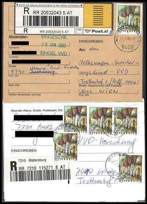 Poststück - Österr. Reichh. Sammlung - Francobolli e cartoline