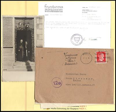 Poststück - Österreich/Ostmark 1945 Belege der Erzdiözese Wien, - Francobolli e cartoline