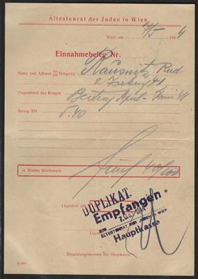 Poststück - Ostmark - Vordruckblatt - Známky a pohlednice