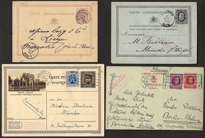 Poststück - Partie Ganzsachen BENELUX, - Francobolli e cartoline
