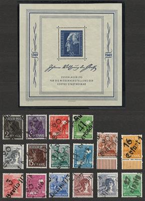 **/*/gestempelt - Partie div. Deutschland ab D.Reich, - Stamps and Postcards