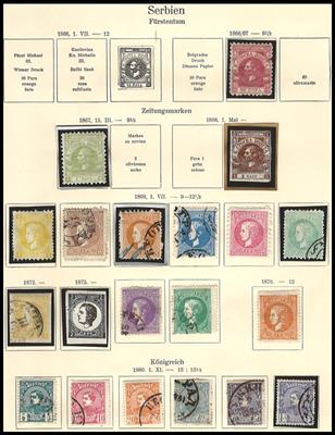 .gestempelt/* - Serbien, - Briefmarken und Ansichtskarten