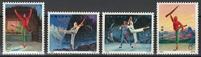 ** - VR China Nr. 1144/47 (Ballett), - Známky a pohlednice
