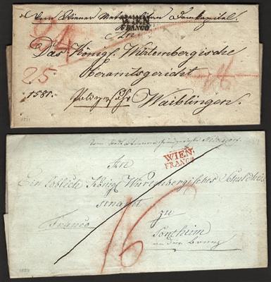 Poststück - Österr. - Vorphila Wien, - Stamps and Postcards