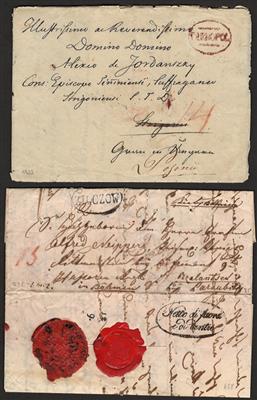 Poststück - Österr. Vorpila - heutige Westukraine. Partie Briefe ab 1831, - Stamps and Postcards