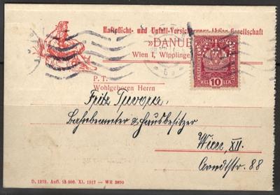 .gestempelt/Poststück - Österr., - Briefmarken und Ansichtskarten