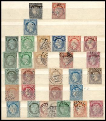 .gestempelt/*/**/Poststück - Partie div. Europa u.a. mit Ungarn ab 1871 - Rumänien - Frankreich - Monaco, - Stamps