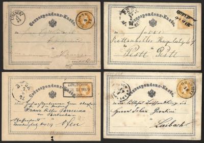 Poststück - Partie Ganzsachen Österr. ab Monarchie, - Stamps