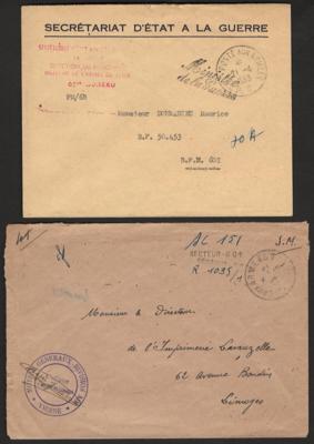 Poststück - Sammlung Franzöische Feldpost in Österr. aus 1945/1953, - Stamps