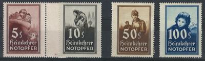 ** - Österr. nach 1945 - Heimkehrer-Notopfer(Spenden) marken zu 5, - Stamps