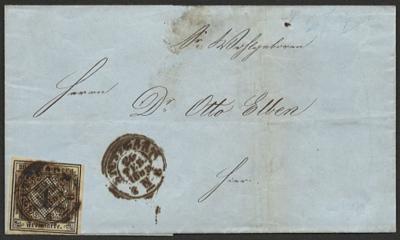 Poststück - altd. Staaten Württemberg Nr. 1, - Stamps