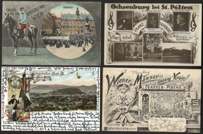 Poststück - Außergewöhnliche Sammlung Musik/Musiker vorwiegend Österreich, - Briefmarken und Ansichtskarten
